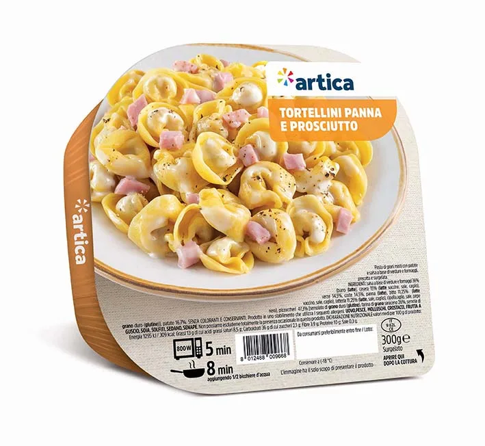 
TOP QUALITY - instant Tortellini with cream and ham sauce 300g - FOR EXPORT 