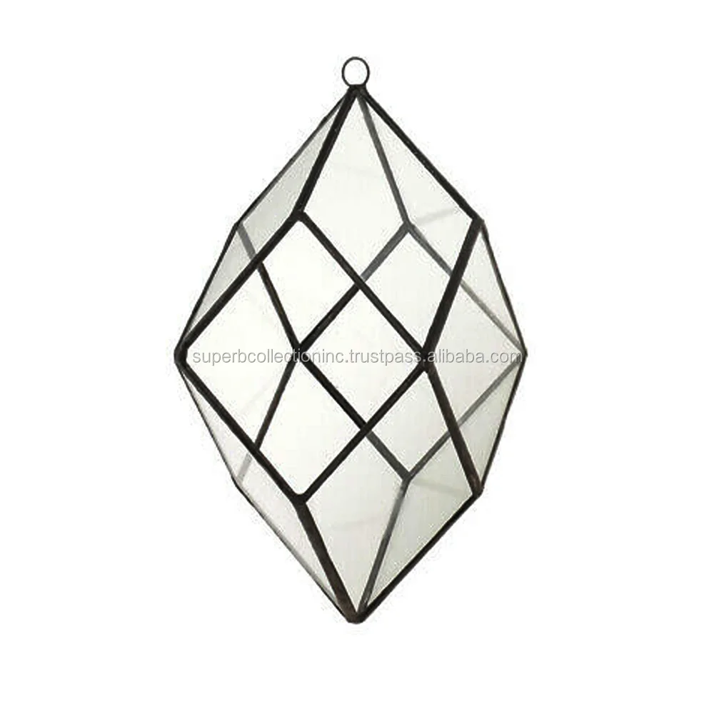 Golden Luxury Glass Jewelry Terrarium For Home Decor Buy Figurines