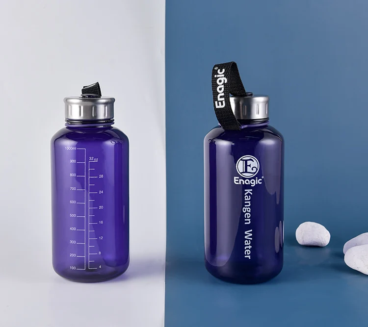 Bpa Free Cheap Custom Clear Purple 1000ml Alkaline Kangen