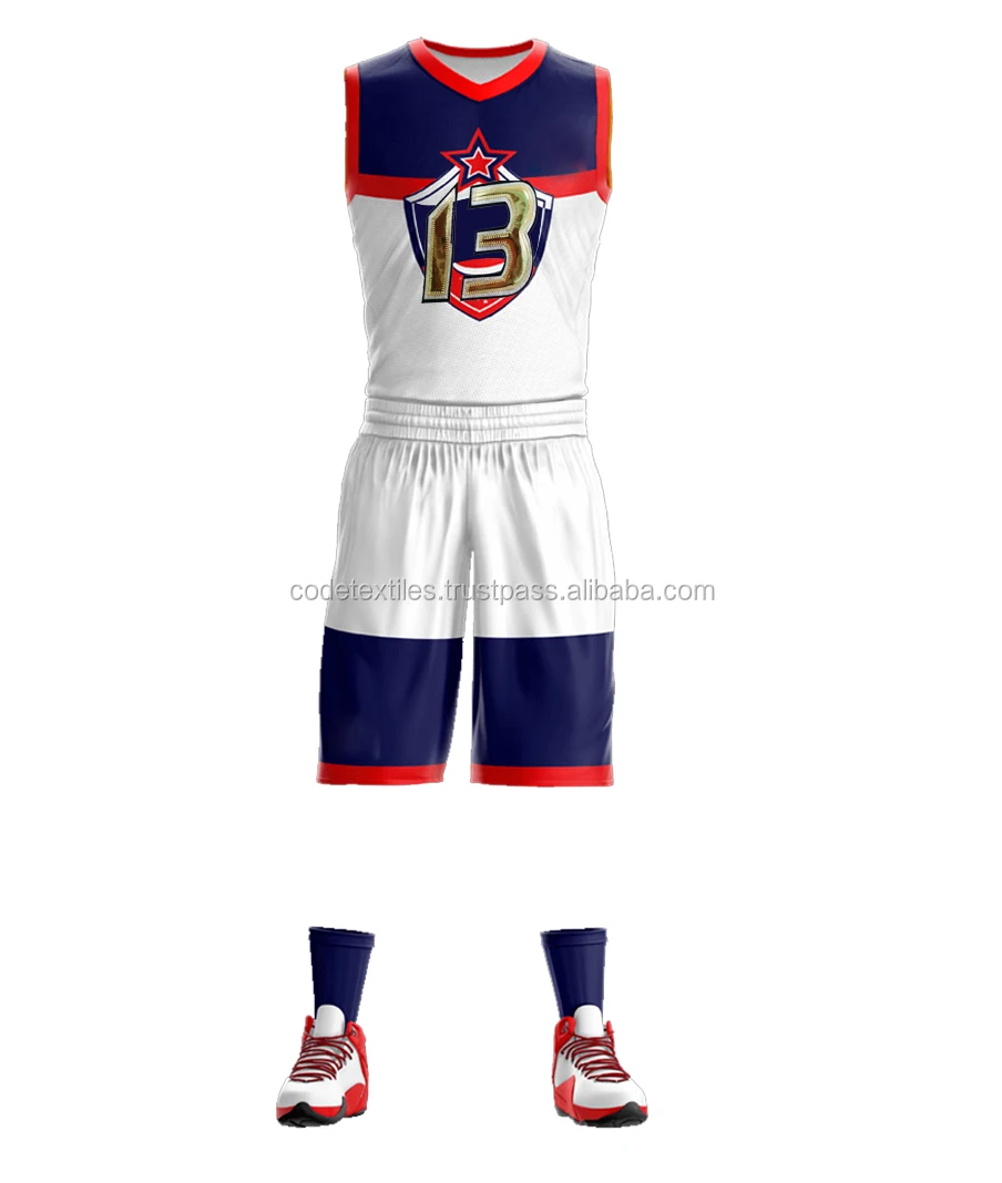 Polyester Basketball Jerseys Sets