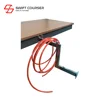 Step down Z shape bracket face-out supermarket chrome slatwall apparel accessories display stepped arm swift courser