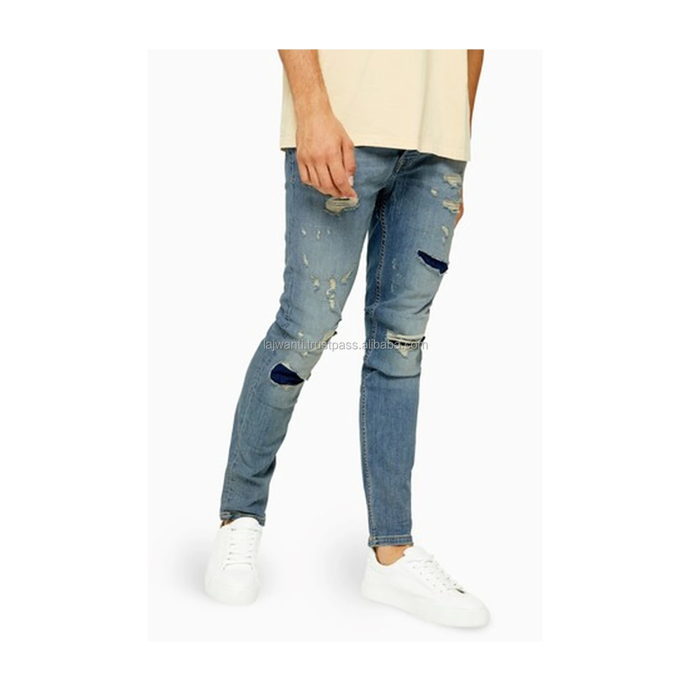 rough jeans design