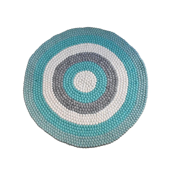 Nepal High Quality 100cm Hand Fair Made Rugs Felt Ball Pan Mat Buy Felt Pan Mat In Nepal Size