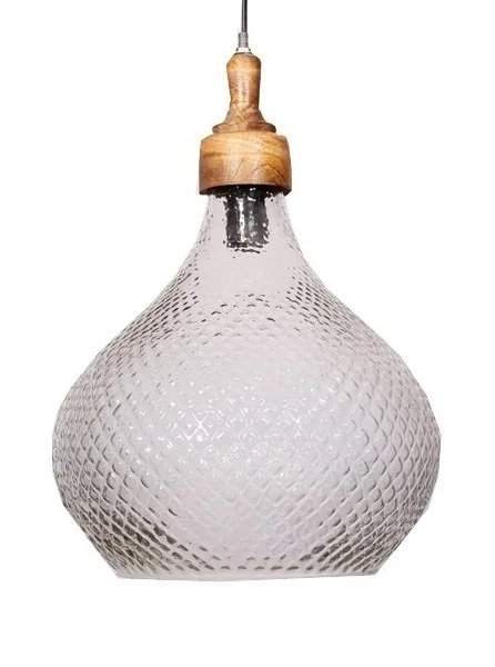 blown glass pendant light