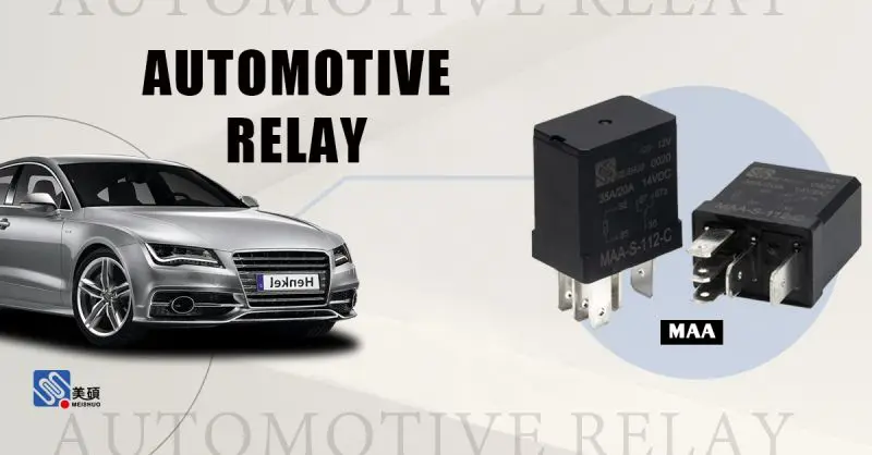 Meishuo MAA 30a 1c 12vdc High Power Electromagnetic Relay Mini Automotive Micro Relays Diode AUTO 40A Rated Current 14VDC