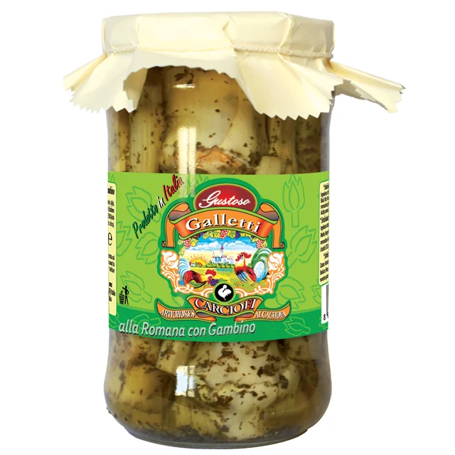 
Galletti pickled vegetables, artichokes 