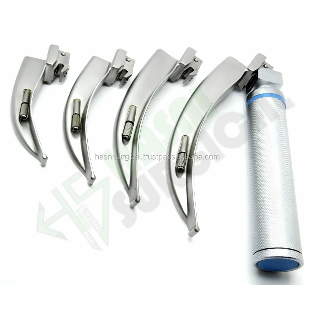 High Quality Laryngoscope Fiber Optic Miller Set L Laryngoscope Baby