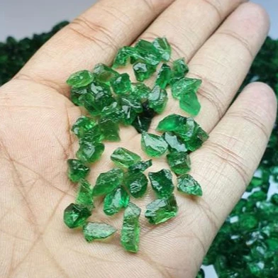 green garnet rough