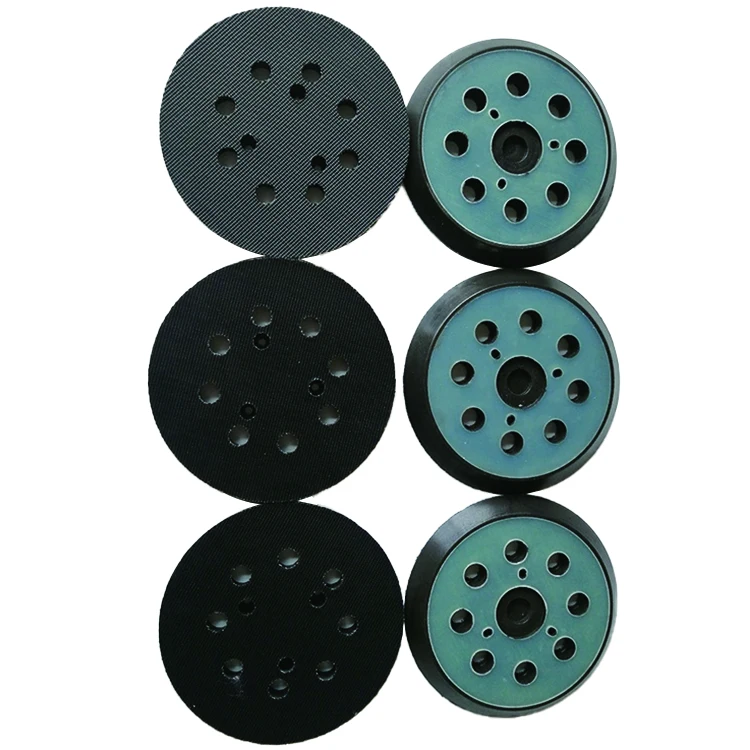 8 Holes Hook And Loop Orbital Sander Replacement Pad Sanding Backing