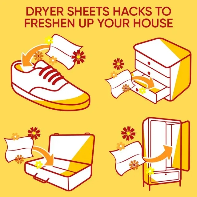 Tumble Dryer Sheets Soft Sheet Summer Breeze Reduce Static Cling With