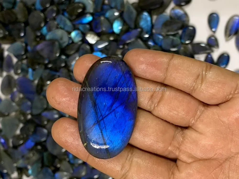 5Pcs Blue Lace Agate 9x22mm 10x20mm Hexagon Cabochon Stone 1Pcs Calibrated Blue Lace Agate Gemstone Faceted Cut Cabochon For Jewelry Making