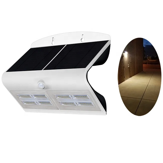 super brightness 800lm solar led flood light motion sensor