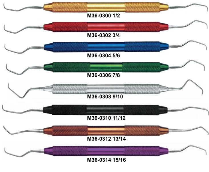 Lm Arte Dental Composite Filling Instruments Set Of 8 Pieces For Resin