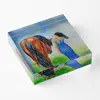 Cartoon Picture Block Acrylic Clear Acrylic Block Frame For Art Display
