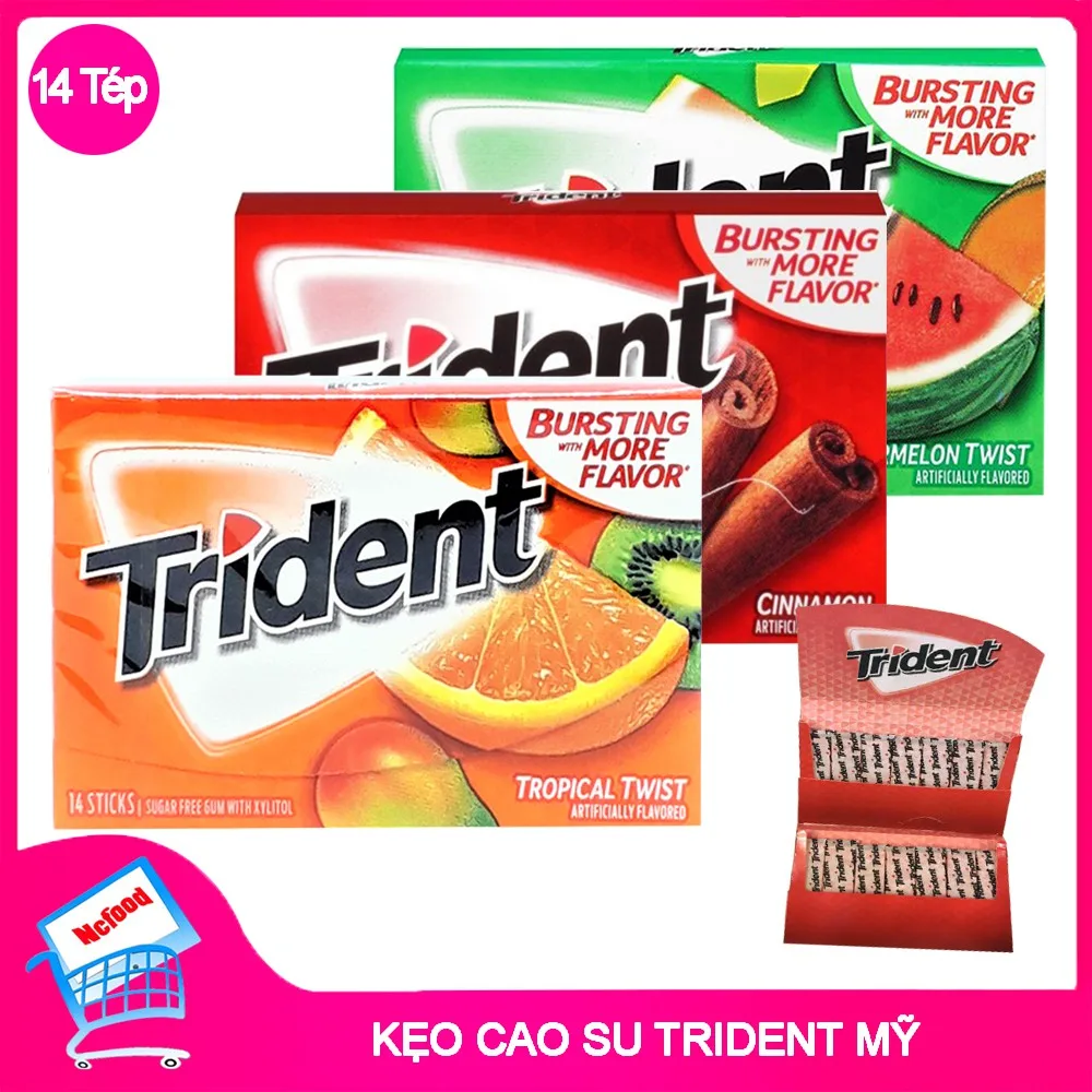 Trident Gum Usa Whosale Buy Whosale Tridnet Red Green Fruity Mint Orange Block Blue Box Pink Glucose Gum Trident Chepest Price Product On Alibaba Com