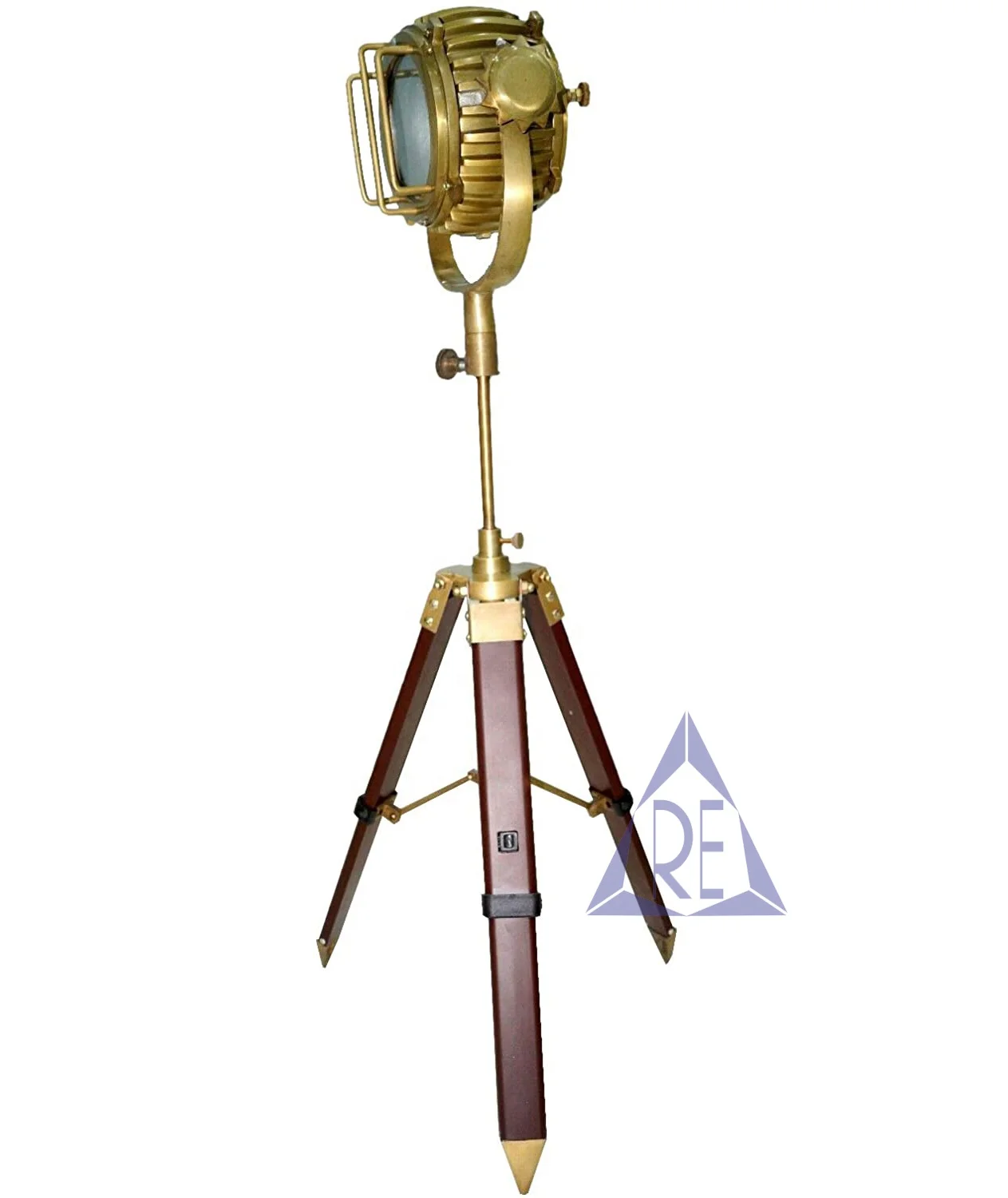 Designer Style Spot Search Light with Tripod Stand Home & Office Decor Gift Antique Table Spot Light