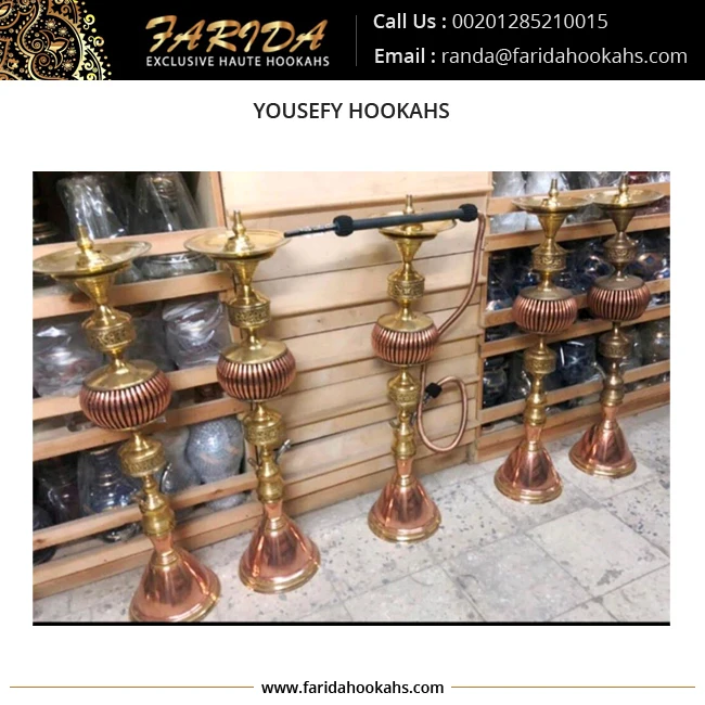 Hookahs Farida Limited Edition Copper Yusufy Buy 2019 Hotsale Luxury