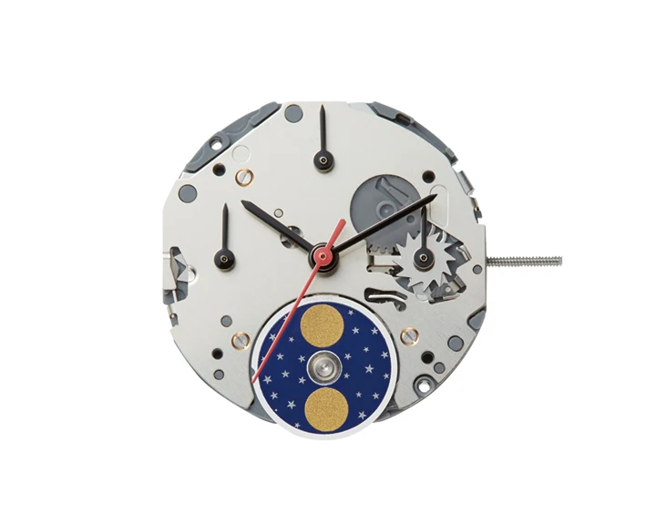
6P00-00A Miyota Multi-function Japanese Watch Movement with Moon-phase 