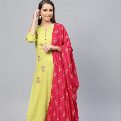 party wear kurti with dupatta