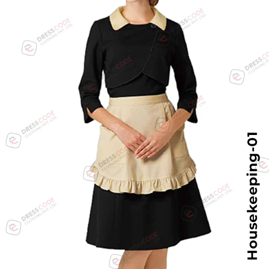 Premium Quality Custom Made Housekeeping Uniform For Hotels