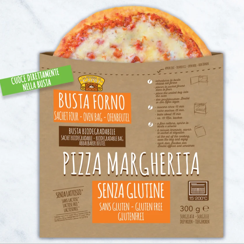 Made In Italy Top Quality Gluten And Lactose Free Frozen Pizza Margherita Buy Gluten Free Lactose Free Pizza Product On Alibaba Com