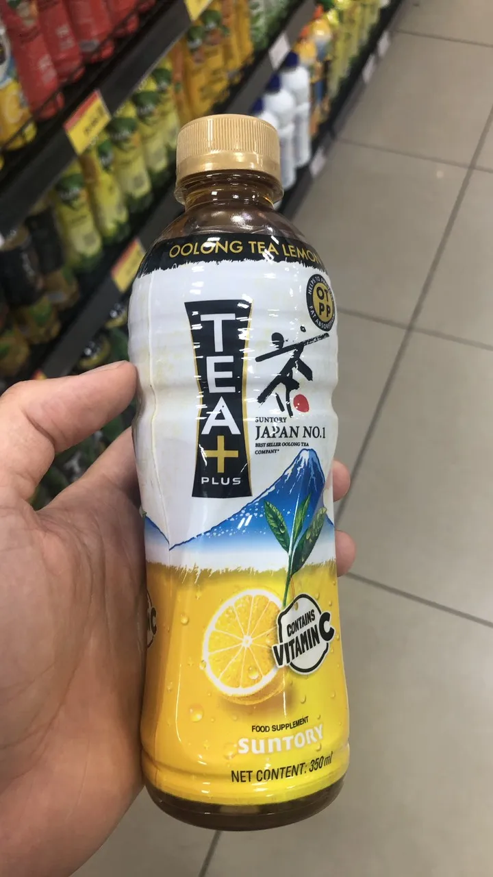 Oolong Tea Plus Lemon Flavor 350ml/ 455ml Cheapest Price From Vietnam