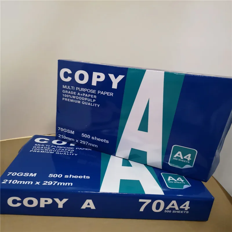 Virgin Copy Paper A4 Copy Paper 80gsm/80g for Printing/Drawing/Writing 100% Virgin Wood ...