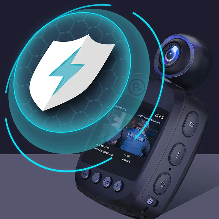 Body Worn Camera Articulated Camera Head Design Pe Model Type Q1 With Ce Fcc Gps 1080p Ip68 H