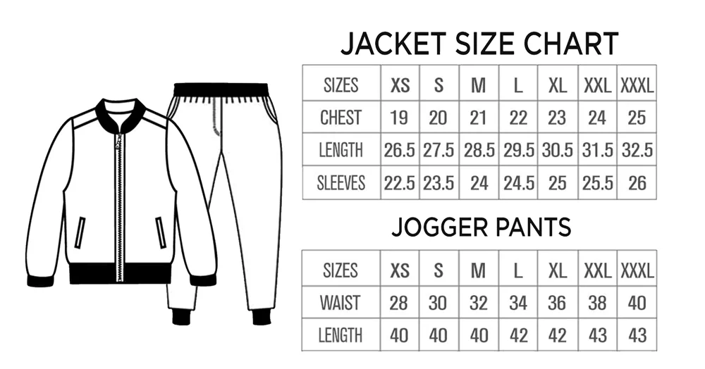 Custom Size Men Track Suit Custom Logo Design Track Suit Sports Wear