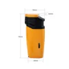 Wholesale Windproof Custom Logo Three Jet Flame Cigar Lighter with Punch Butane Refill Torch Lighter Encendedores