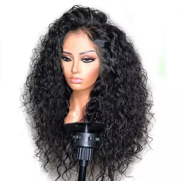 Latest With Zero Shading Tangling Hair Wig / Indian Curly Hair Wig At Low  Price - Buy Aligned Raw Human Hair Wigs Wholesale Brazilian Hair Vendor  Curly Cuticle Aligned Lace Front Wig