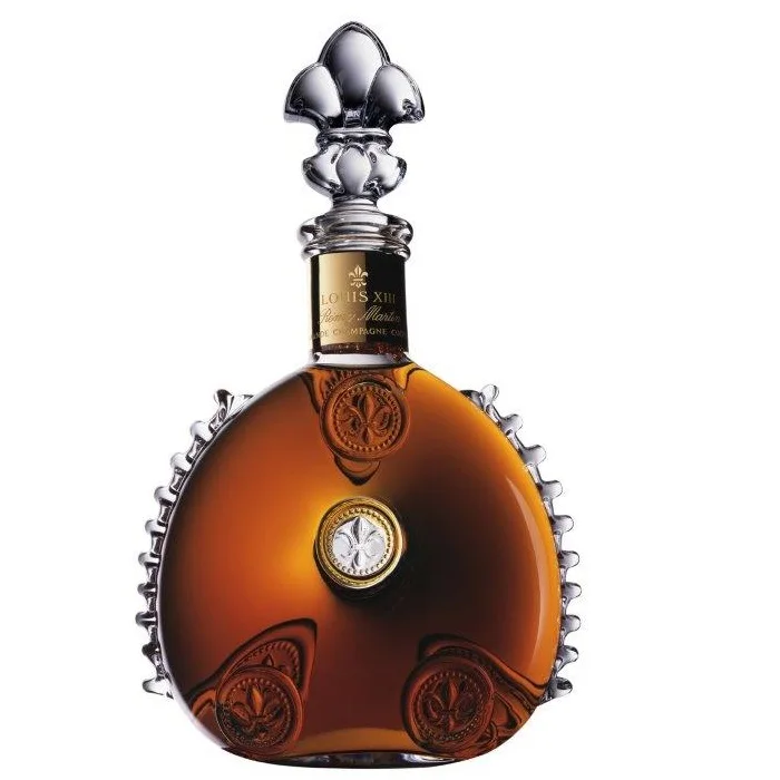 
40% Vol. Distilled Grape Brandy Spirits 4636 LOUIS XIII decanter from France 