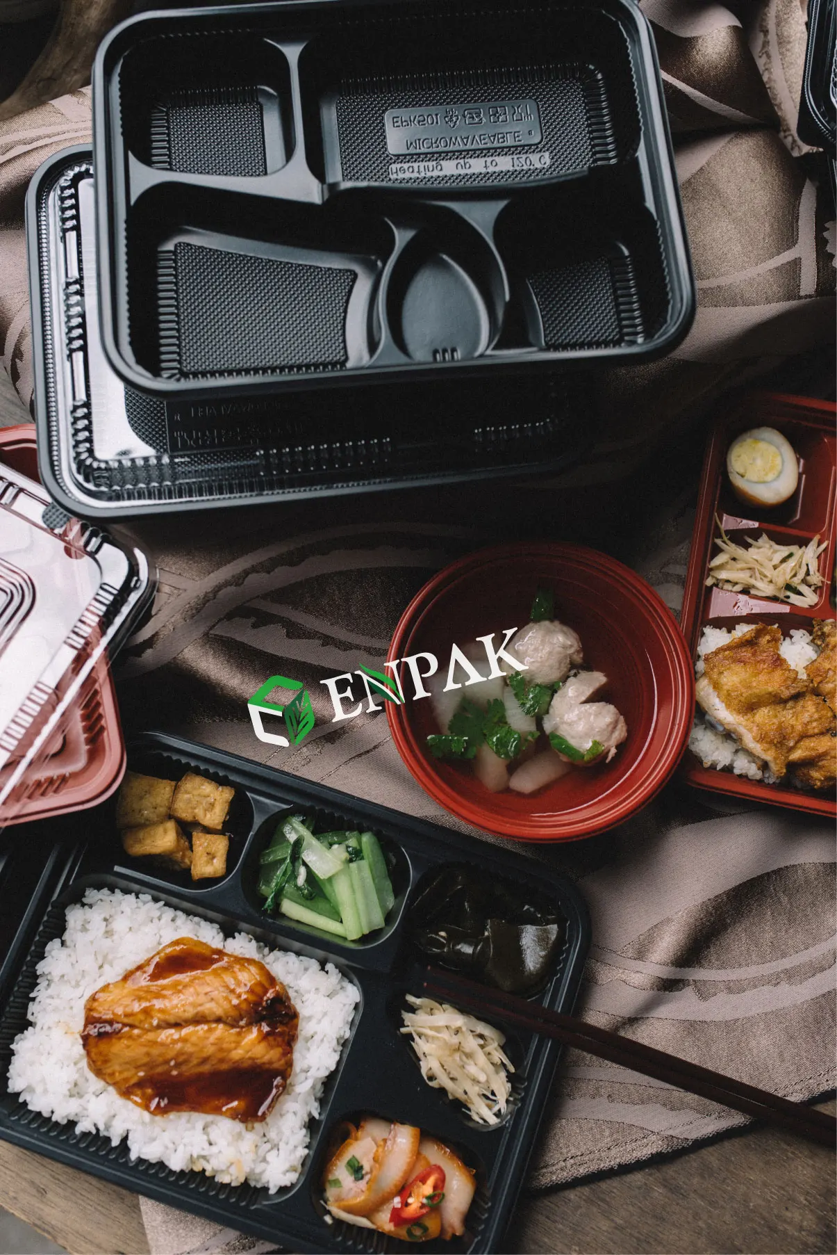 Taiwan Disposable Restaurant To Go Food Boxes Take Away Pp Plastic Food