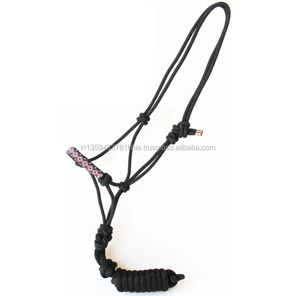 Beaded Rope Halter Horse Rope Halter High Quality Horse Rope Halter