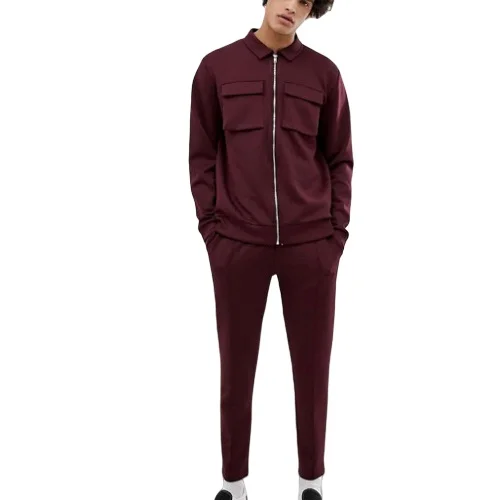 skin fit tracksuit