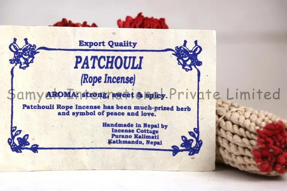 Handmade Tibetan Rope Incense Pleasant Aroma Wholesale Incense With Burner Available Air