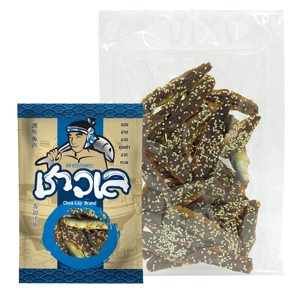 Delicious Protein Dried Fish Grilled Round Belly Sardine Thai Seafood Snack With Gmp Haccp