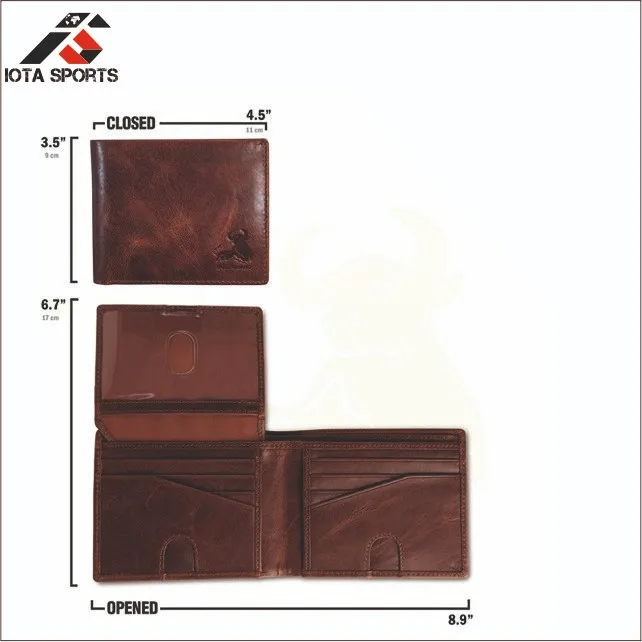 High Quality Genuine Men's Leather Wallet Custom Designs Wallets Buy