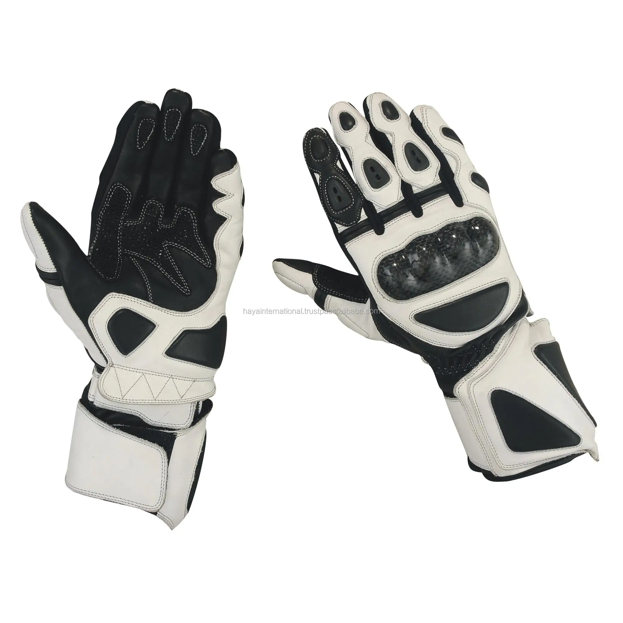 High Quality Men Motorcycle Riding Cow Hide Leather With Beautiful