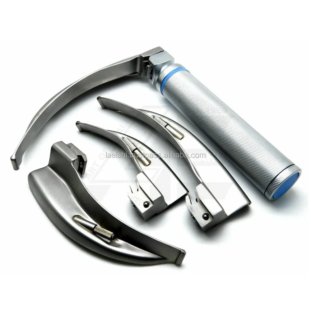 2024 Laryngoscope Macintosh Set Ent Diagnostic Led Blade & Handle ...