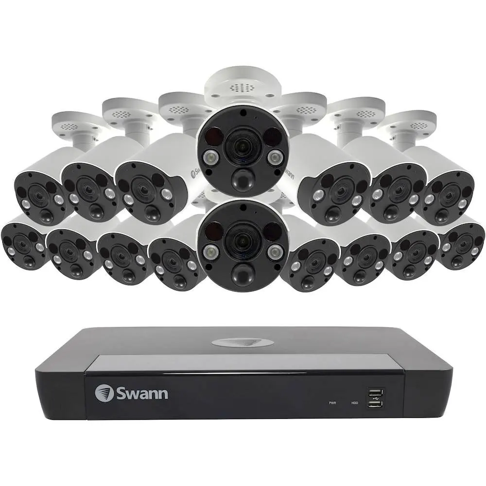 16 channel wireless security camera system