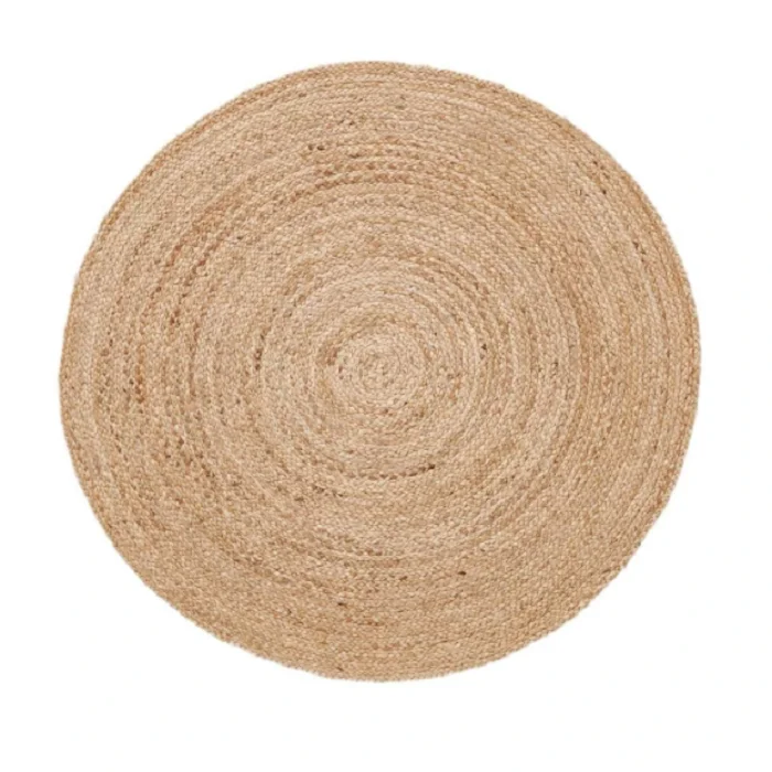 Direct From Factory Handmade Jute Rug Classic Beautiful Design Round