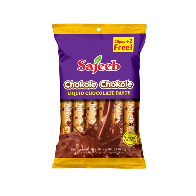 
Sajeeb Chocolate Paste (Chocolate, Strawberry and Milk Flavor) Jar & Pouch pack 