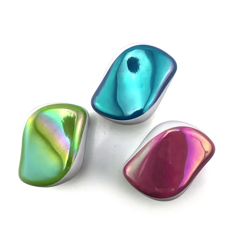 Luxury Private Custom Travel Portable Hair Brush With Cover