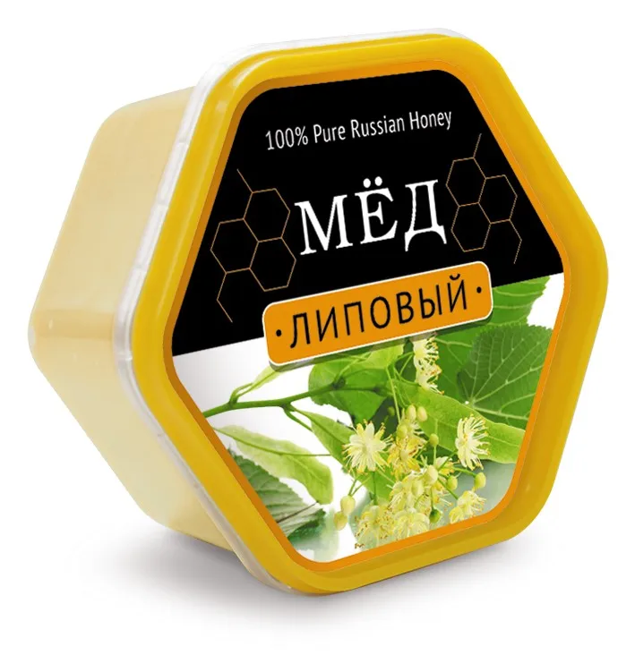 100 pure russian linden honey