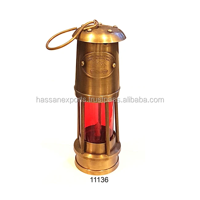 Brass Miner Lamps Brass Oil Lamp Brass Nautical Lamp Buy Brass Miner Lamps Brass Oil Lamp