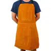 Wholesale Rate Leather Welding Apron Leather Welding Apron, Heavy Duty Flame Retardant Welder Work Apron,Unisex Adjustable Work