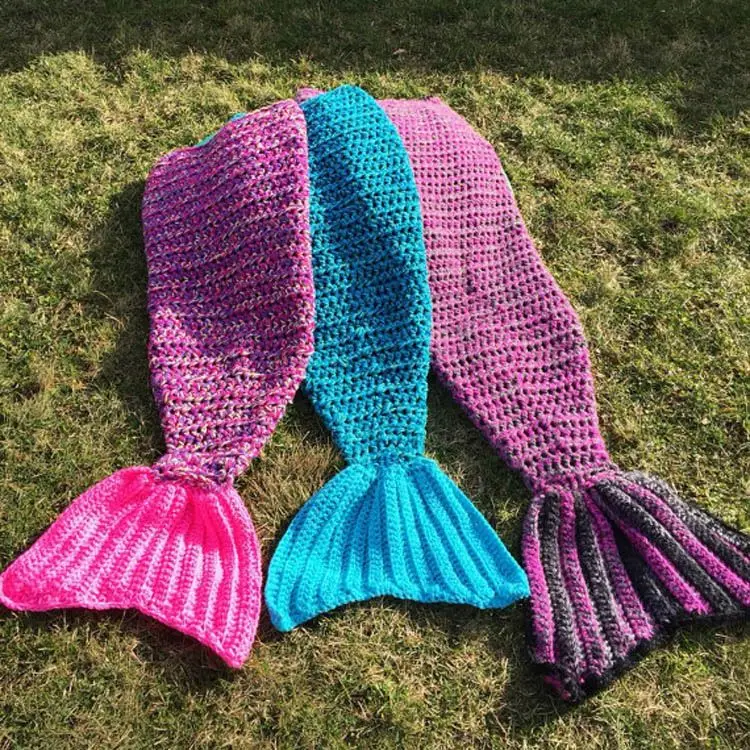 בת ים שמיכת לסרוג קוריאני שמיכת החורף כפול מיטת