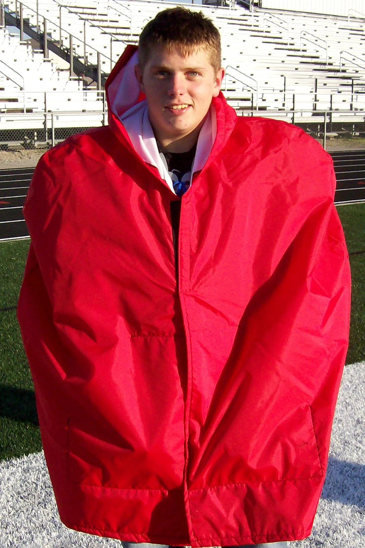 football sideline jacket