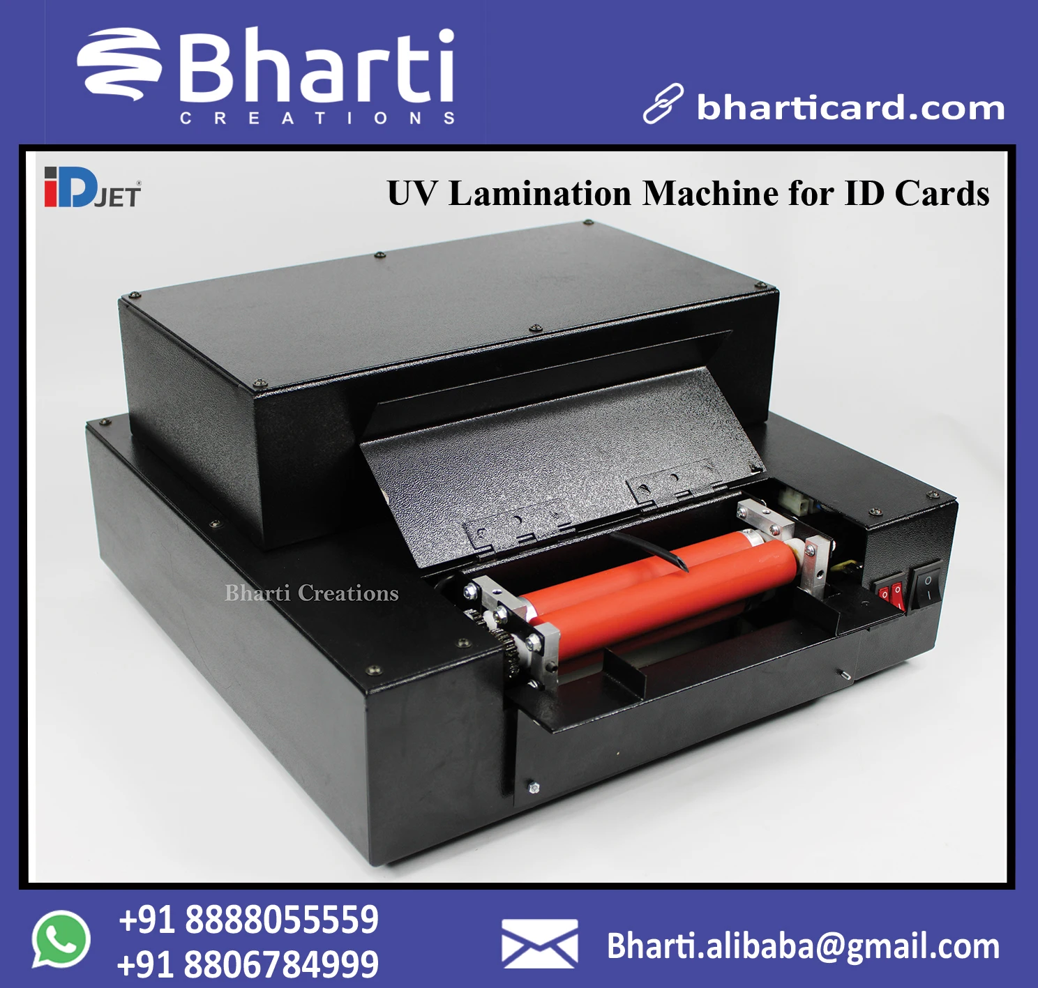 Pvc Id Card Lamination Machine With Uv Lamp Technology Buy Ultra